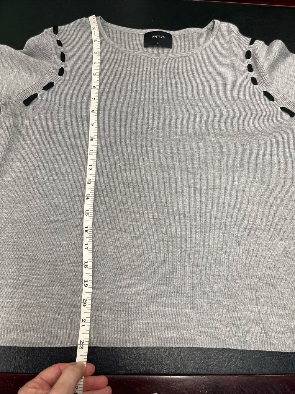 Papaya sweater size large - Picture 8 of 8